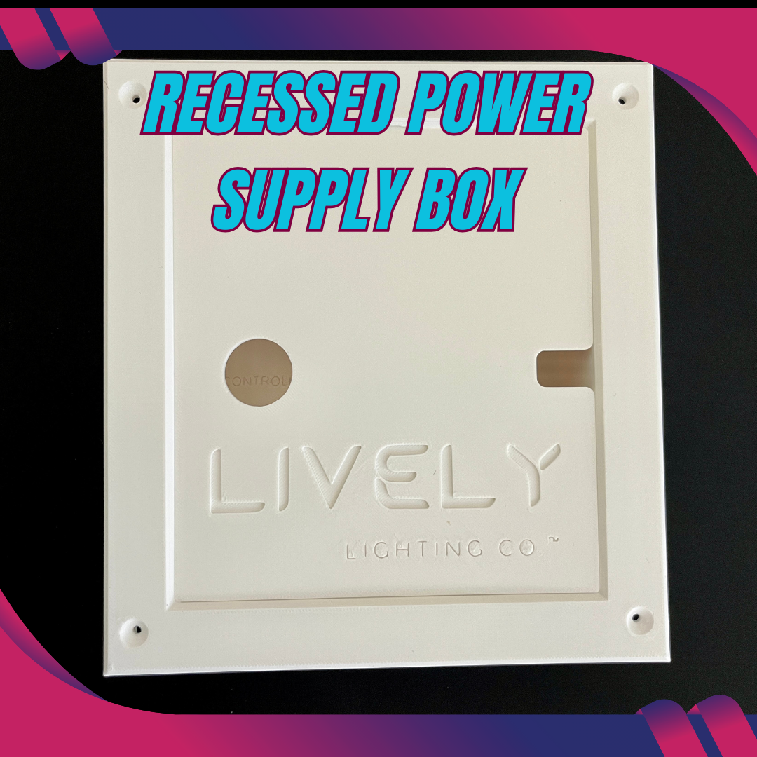 Recessed Boxes For Govee, Asahom, Eufy Outdoor Lights