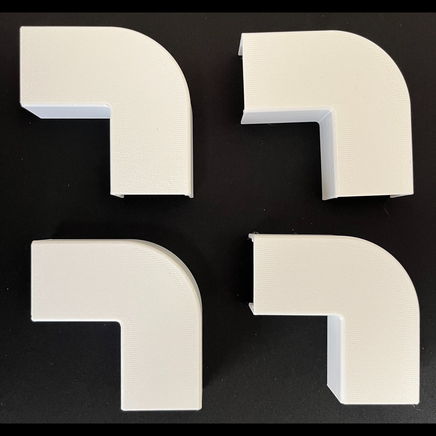 Flat 90 Permtrack Corner Fitting (4 Pack)