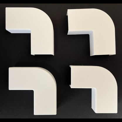 Flat 90 Permtrack Corner Fitting (4 Pack)