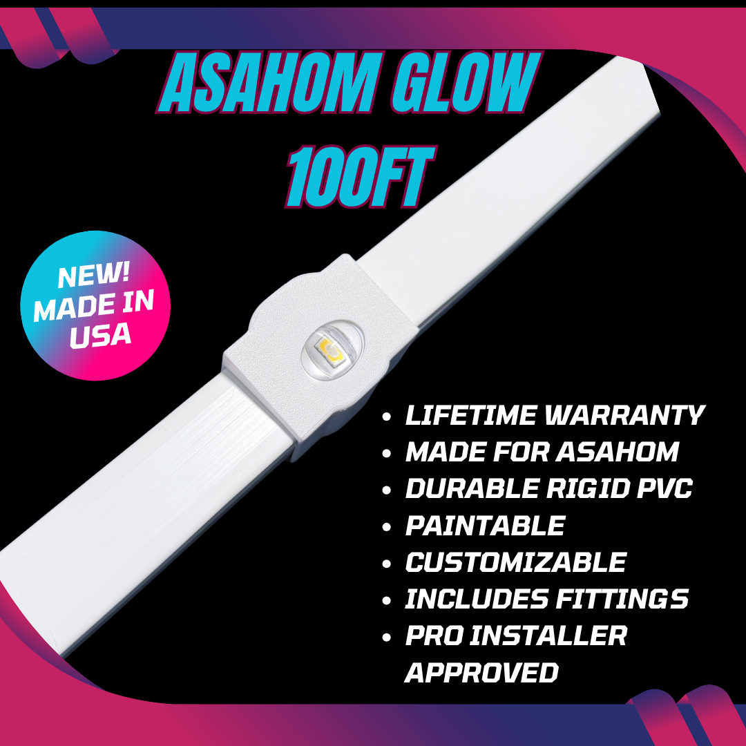 ASAHOM Permanent Outdoor Lights Glow S2080 100ft